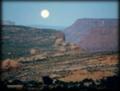 Moonrise over Colorado Plateau