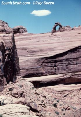 Delicate Arch from viewpoint