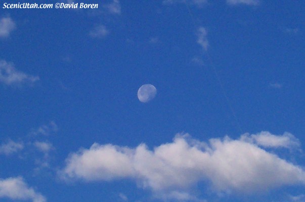 Picture of Moon and Clouds