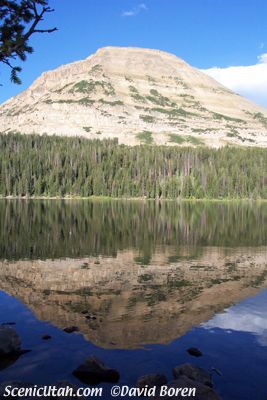 Bald Mountain reflection from Mirror Lake