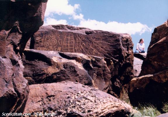 Rock Art - Virgin River Anasazi Petroglyphs
