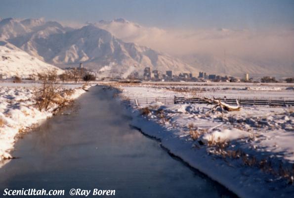 Salt Lake in Winter