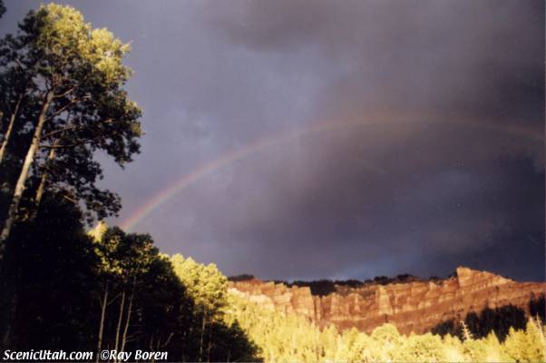 Rainbow near Cedar Breaks